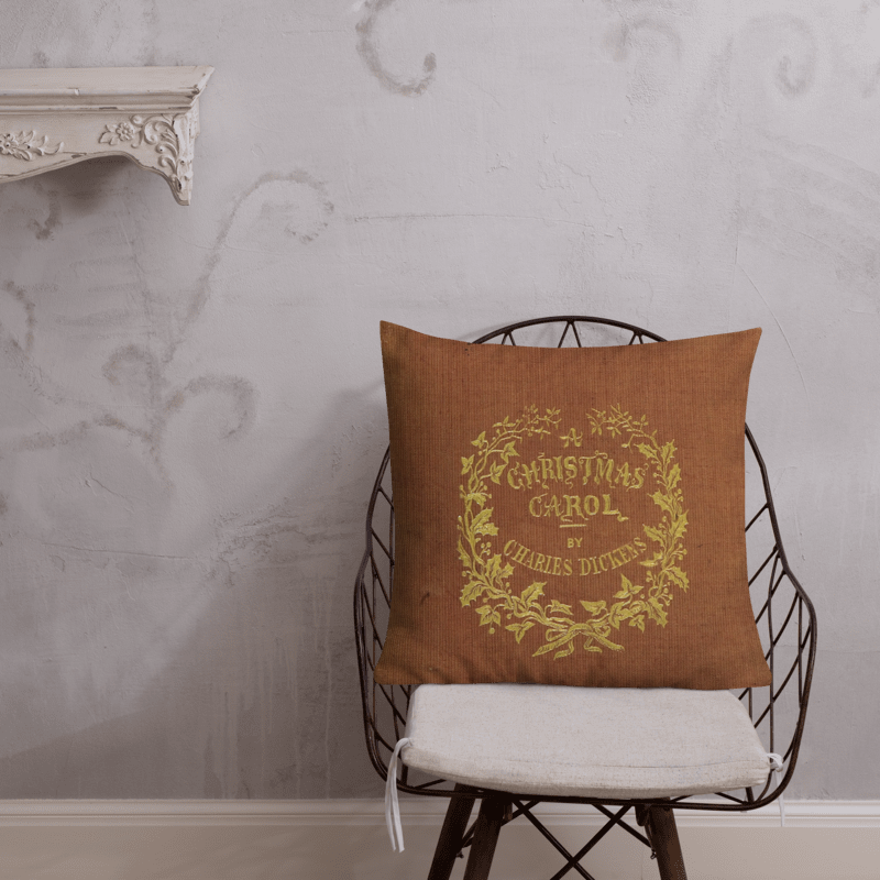 A Christmas Carol - Original Cover - Premium Throw Pillow