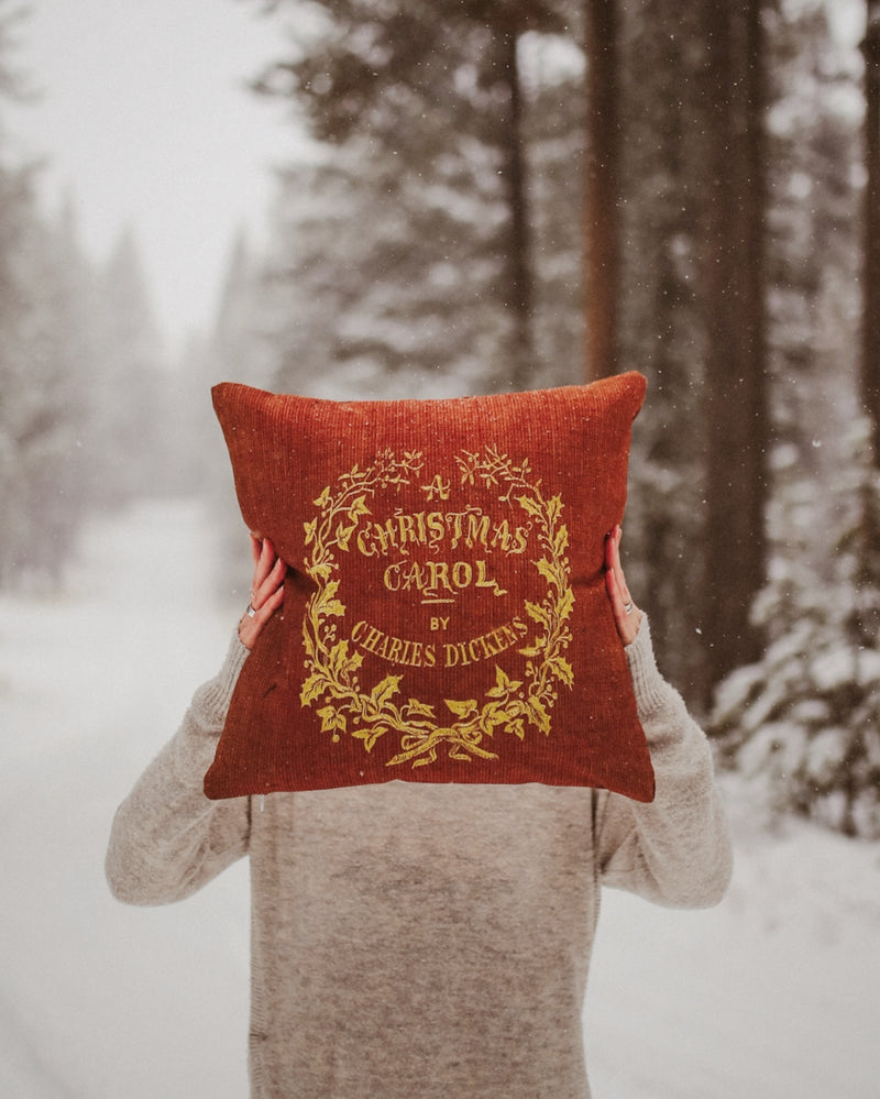 A Christmas Carol - Original Cover - Premium Throw Pillow