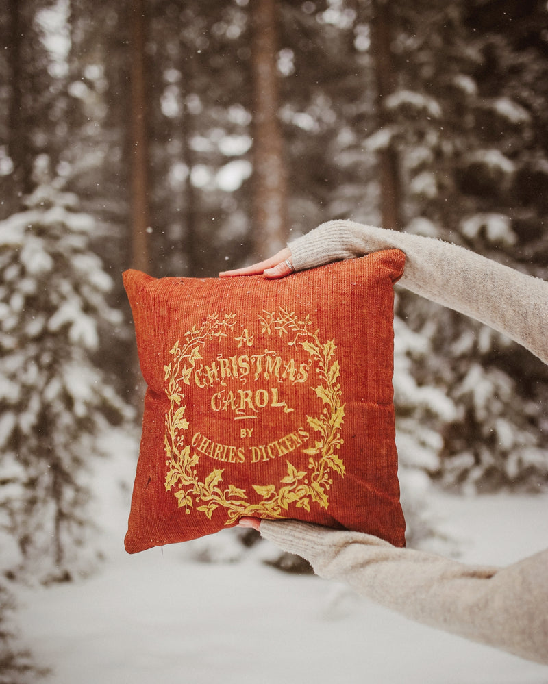 A Christmas Carol - Original Cover - Premium Throw Pillow