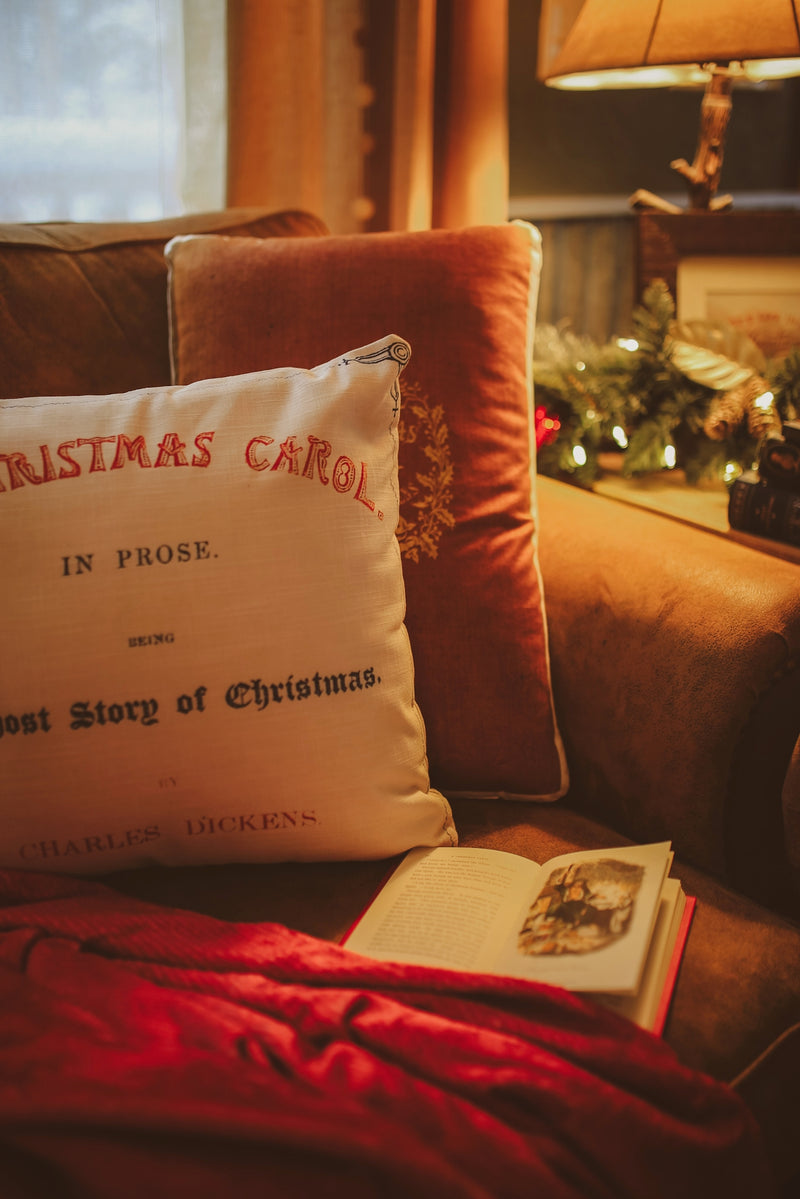 A Christmas Carol Soft Pillow