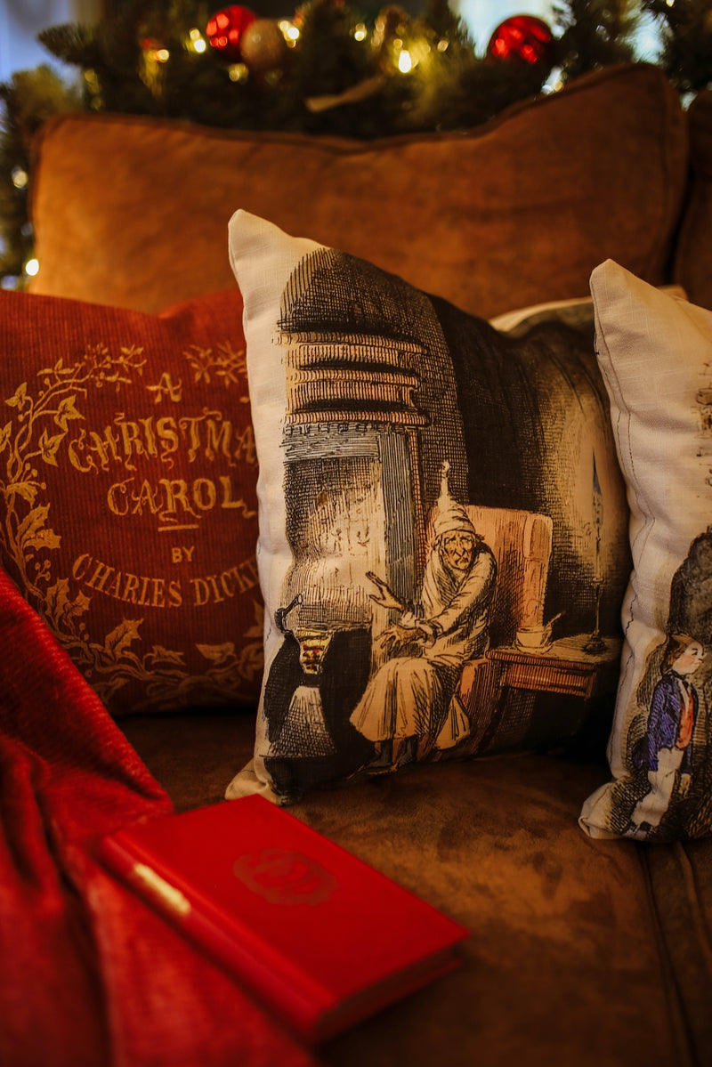 A Christmas Carol - Marley's Ghost - Premium Throw Pillow