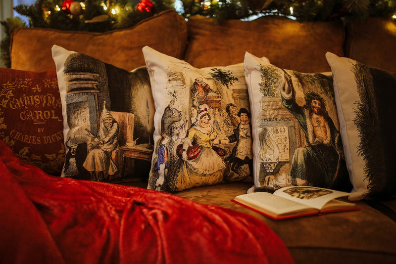 A Christmas Carol - Marley's Ghost - Premium Throw Pillow