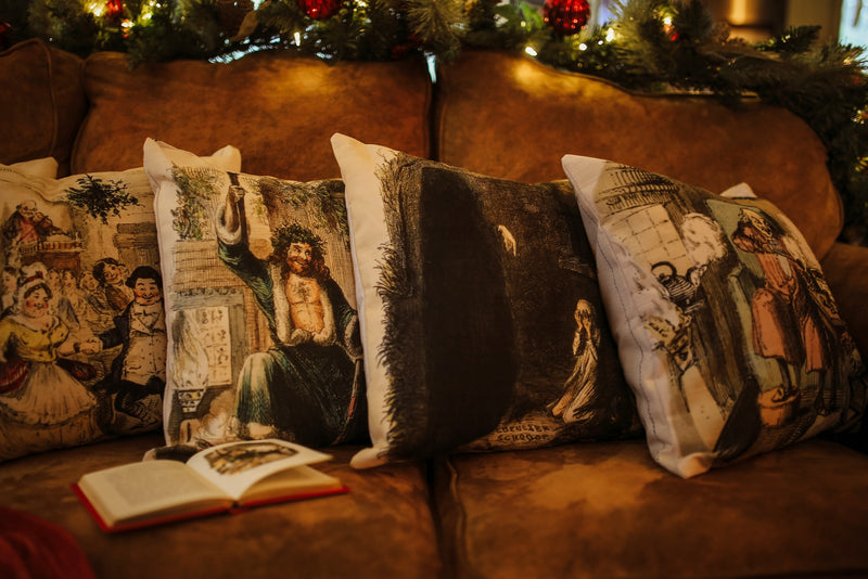 A Christmas Carol - The End of It - Premium Throw Pillow