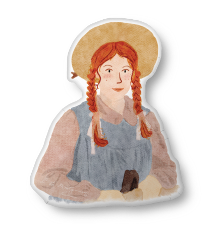 Anne of Green Gables Soft Pillow Friend