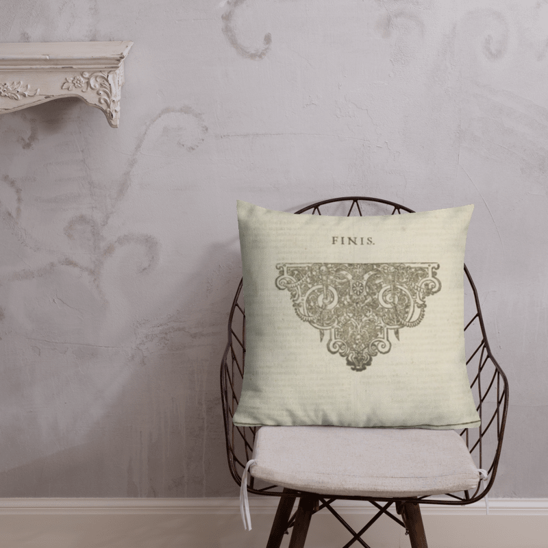 Shakespeare's Hamlet Premium Throw Pillow
