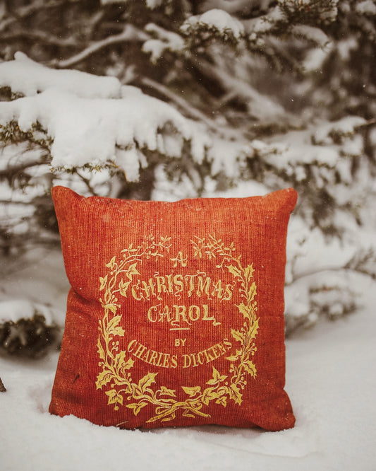 A Christmas Carol - Original Cover - Premium Throw Pillow