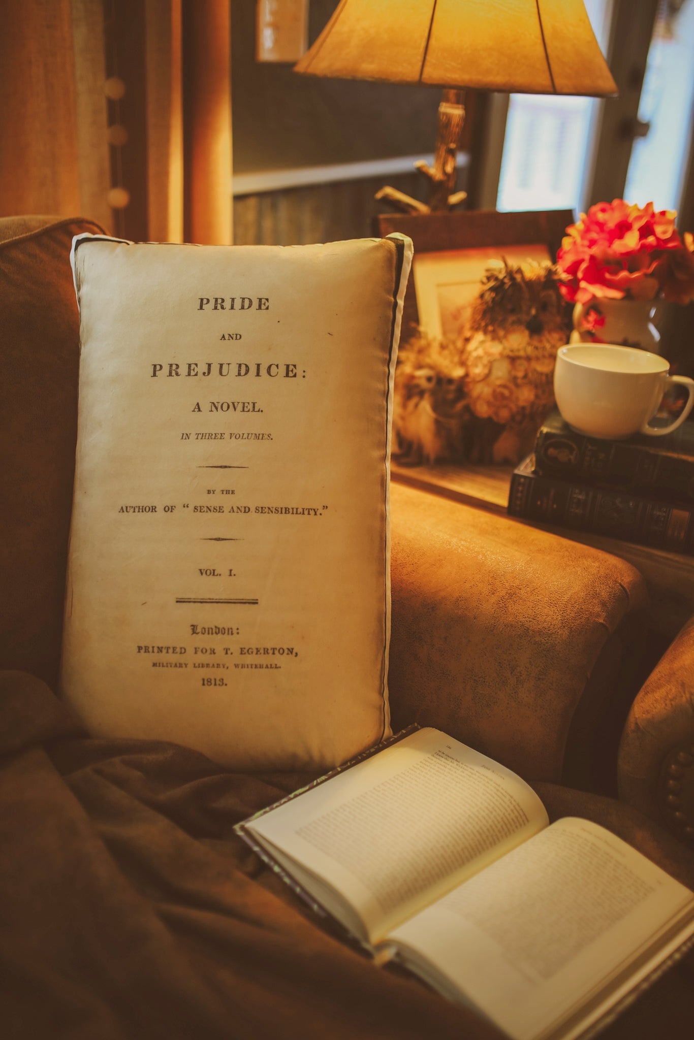 Pride and Prejudice Soft Pillow