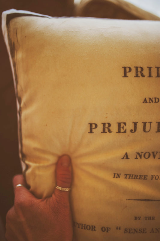 Pride and Prejudice Soft Pillow