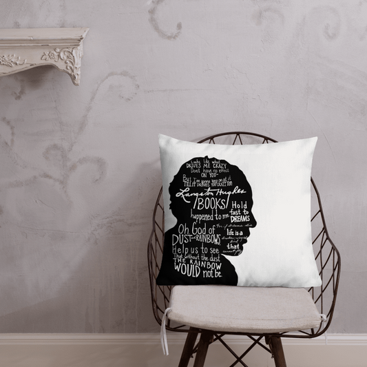 Langston Hughes Premium Throw Pillow