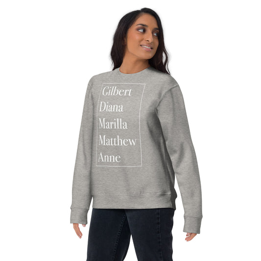 The Anne of Green Gables Greats Sweatshirt
